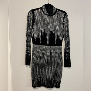 Party dress with rhinestones for Christmas & new years. Wore only once for 2hrs